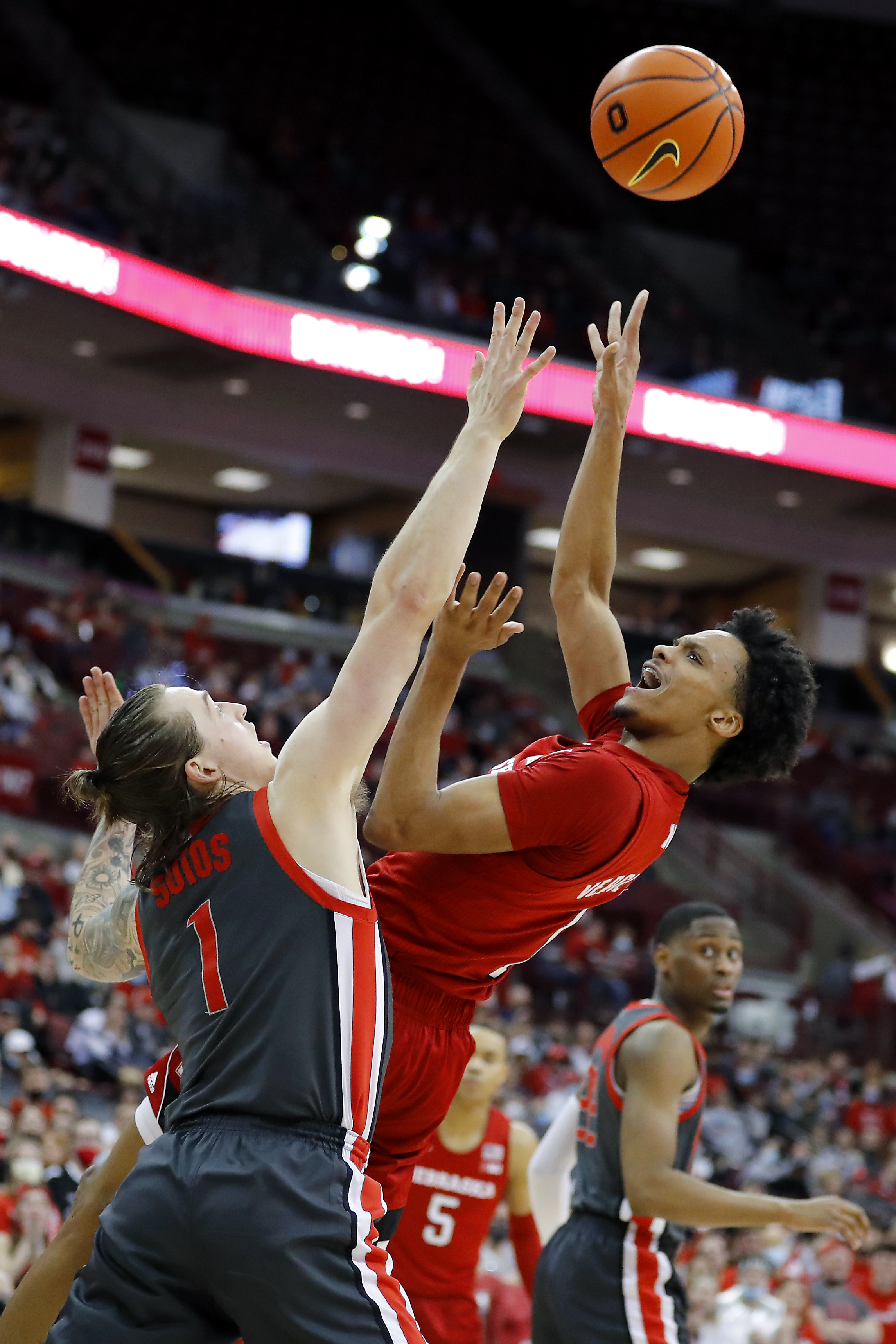 USATSI_17803298 Alonzo Verge Jr. MBB vs Ohio State 2022.03.01